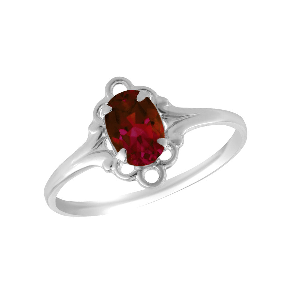 Girls hot sale birthstone ring