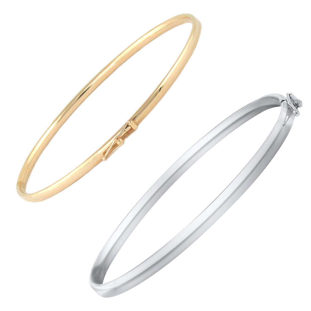 Amazon.com: Diamond2Deal 14k Yellow Gold 516 Florentine Engraved Hinged Bangle  Bracelet For Women: Clothing, Shoes & Jewelry