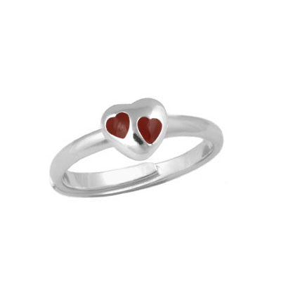 Pink Heart Ring Size 7